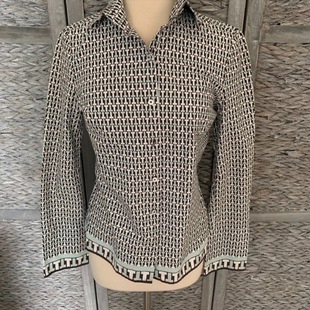 Tory Burch Resort Logo Tunic Shirt
